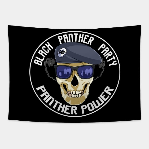 Black Panther Party Logo Tapestry by Noseking