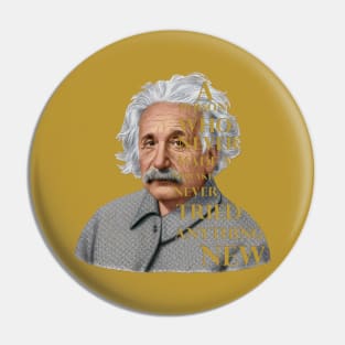 Albert Einstein Pin