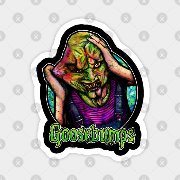 Goosebumps The Haunted Mask. Magnet by Inking Imp