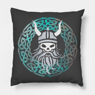 Viking Skull Pillow