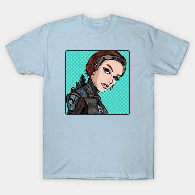 Disover Girl With a Jetpack - Pop Art - T-Shirt