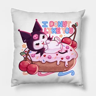 I donut like you Pillow