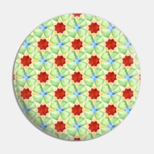 Islamic geometric pattern #8 Pin