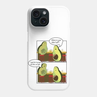 Split Avo Phone Case