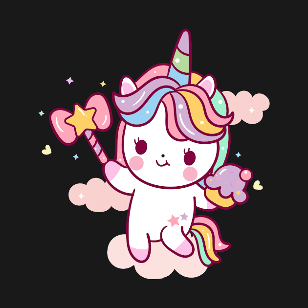 CuppyCakes Unicorn by Toni Tees