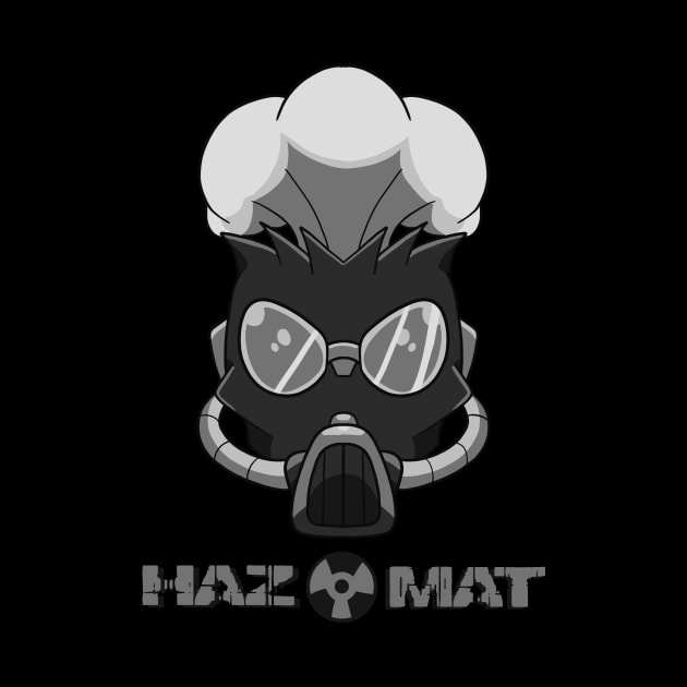 HazMat Warhead Monochrome by KnightLineArt