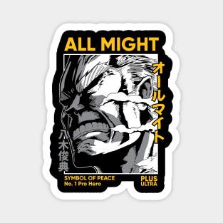 All Might | Symbol of Peace Magnet