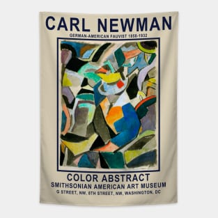 Color Abstract by Carl Newman Tapestry