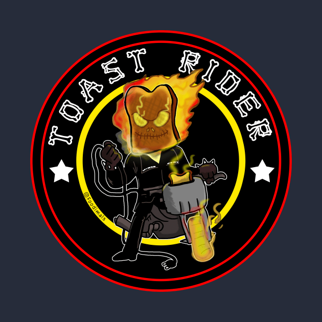 Toast Rider by cartoonish