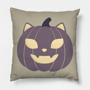 Cat O'Lantern Pillow