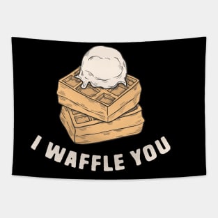 I Waffle You Tapestry