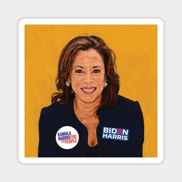 Senator Kamala Harris, the 2020 Vice Presidential Democratic Nominee Magnet by Neil Feigeles