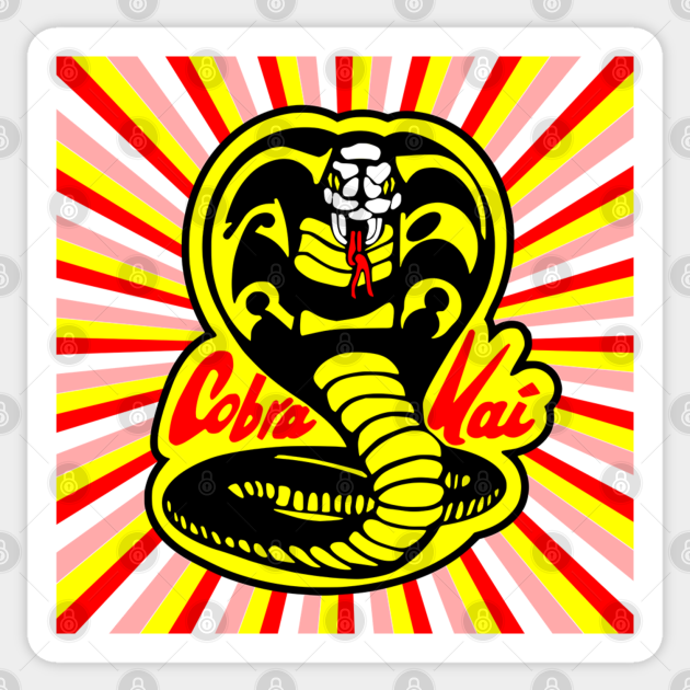 Cobra Kai Retro Snake Karate Cobra Kai Logo Aufkleber Teepublic De All png images can be used for personal use unless stated otherwise. teepublic