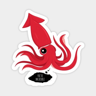 Squidly InkCredible Magnet