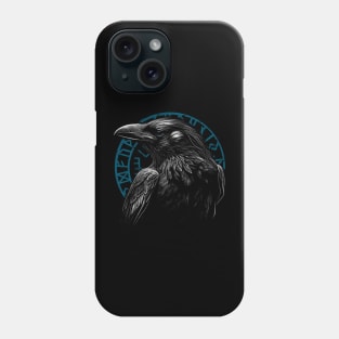 Nordic Mythology Crow - Perfect Gift for Mythology Lovers Phone Case