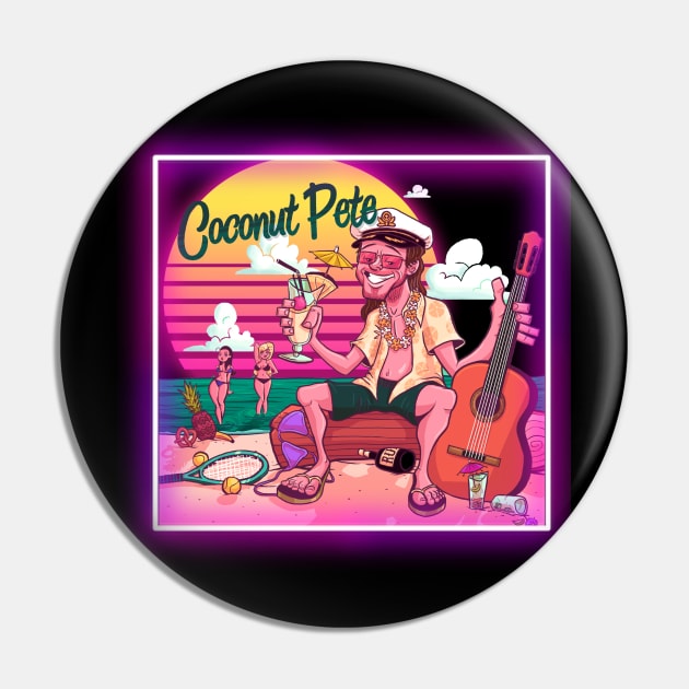 Coconut Pete Pin by JUSTIES DESIGNS