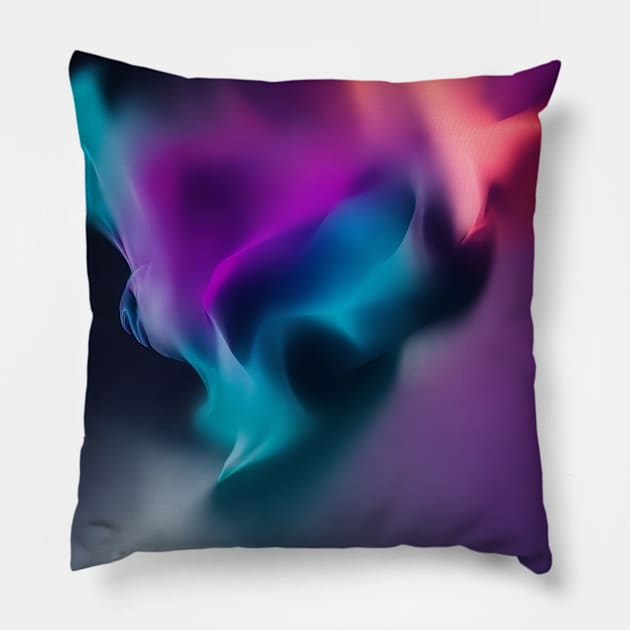 Abstract Smoke, Multicolor forms for Phone Case Pillow by ZARBIT