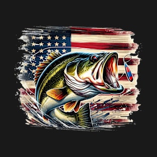 American Bass Fishing T-Shirt