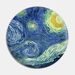 Van GOGH night lowe Pin