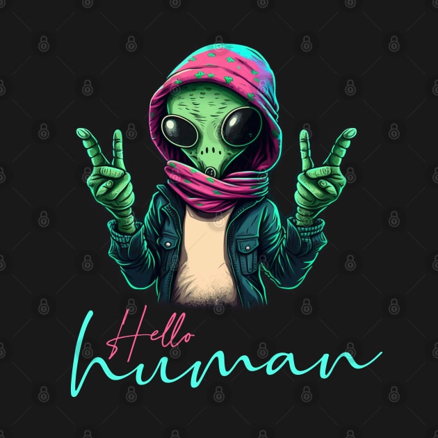 Hello Human by ArtRoute02