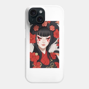 Beautiful Geisha Girl Phone Case