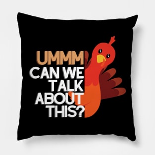 Hiding Thanksgiving Turkey! Pillow