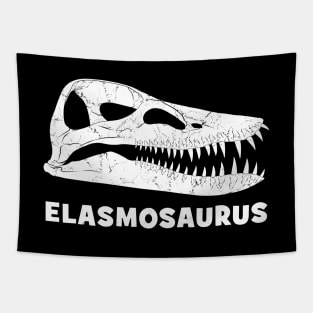 Elasmosaurus skull Tapestry