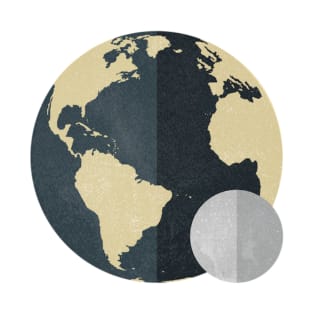 Earth and Moon T-Shirt