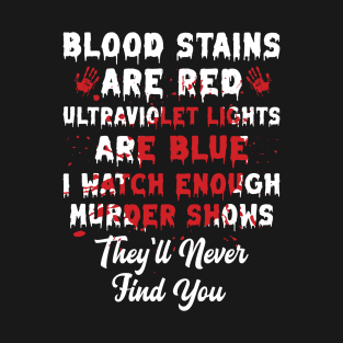 halloween blood stains T-Shirt