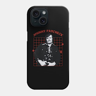 Johnny paycheck --- 70s aesthetic Phone Case