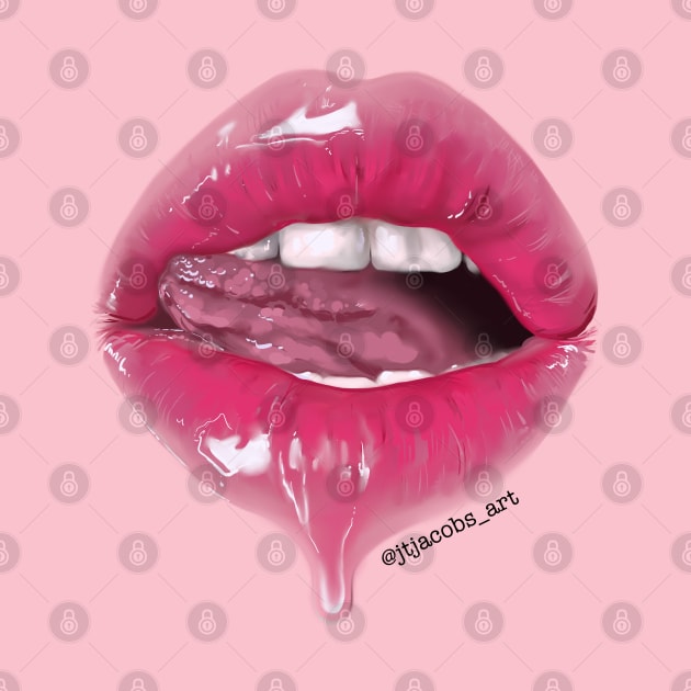 Drippy lips by JJacobs