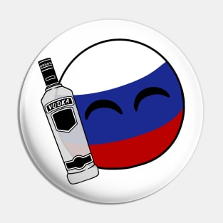 russiaball and food Pin