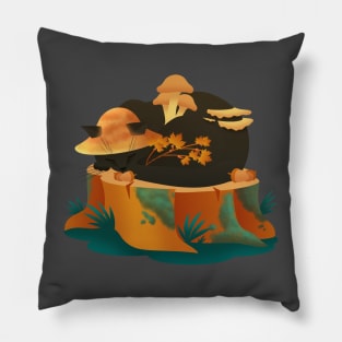 Mewshroom Pillow