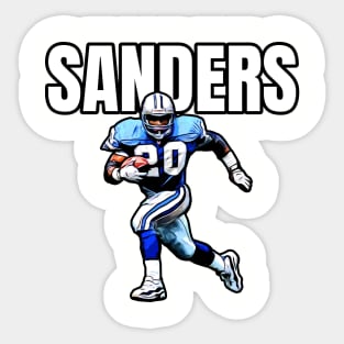Barry Sanders Detroit Lions Stickers for Sale