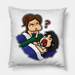 When Things Come Between Us I Get Angry Pillow