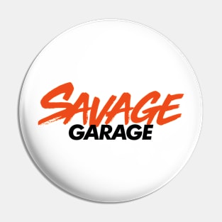 Savage Garage Merch Savage Garage Logo Pin