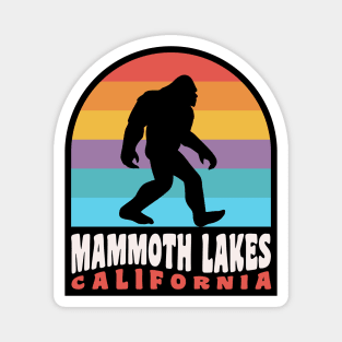 Mammoth Lakes California Bigfoot Sasquatch Sierra Nevada Mountains Magnet