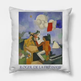 The Conquest of the Air by Roger de la Fresnaye Pillow