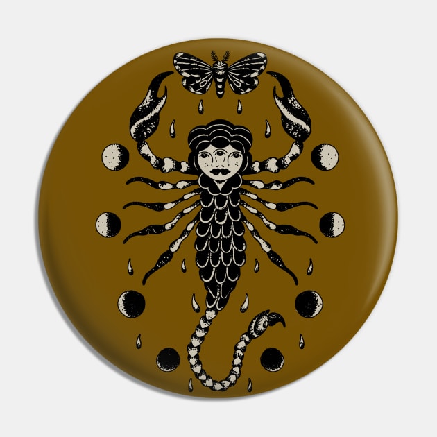 Scorpion Queen Pin by Hard Candy