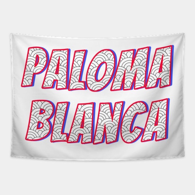 Paloma blanca Tapestry by Gamoreza Dreams