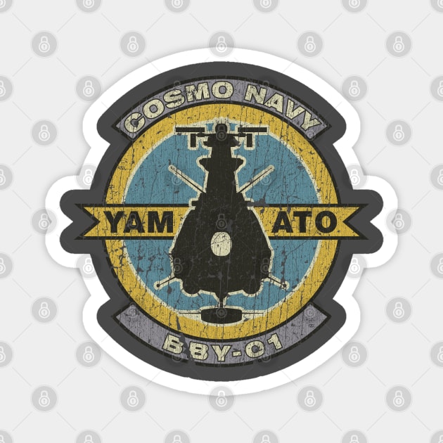 Cosmo Navy Yamato BBY-01 Patch Magnet by JCD666