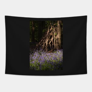 Hidden bluebell wood Tapestry