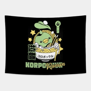 Aesthetic Korpokkur Ramen Tapestry