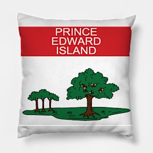 Prince Edward Island PEI Abstract Art Pillow