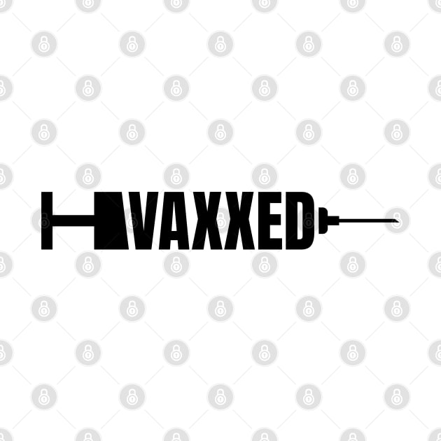 Vaxxed Syringe Black by Shinsen Merch