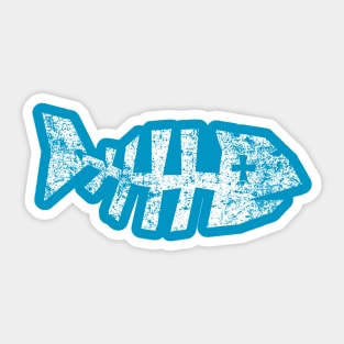 Fish Skeleton Stickers for Sale