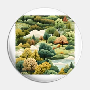 Fantasy Landscapes Forest Pattern 2 Pin