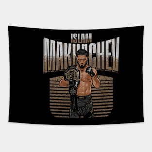 Islam Makhachev Champion Pose Tapestry