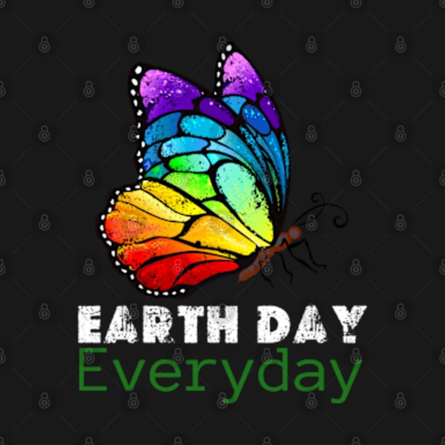 Teacher happy Earth day Everyday 2024  gift april 22 Rainbow by graphicaesthetic ✅