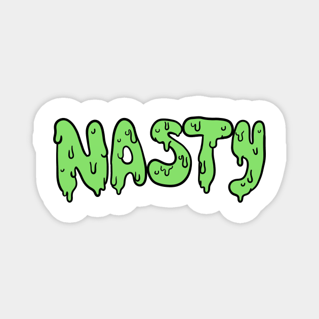 Nasty Green Goo Magnet by MistDecay